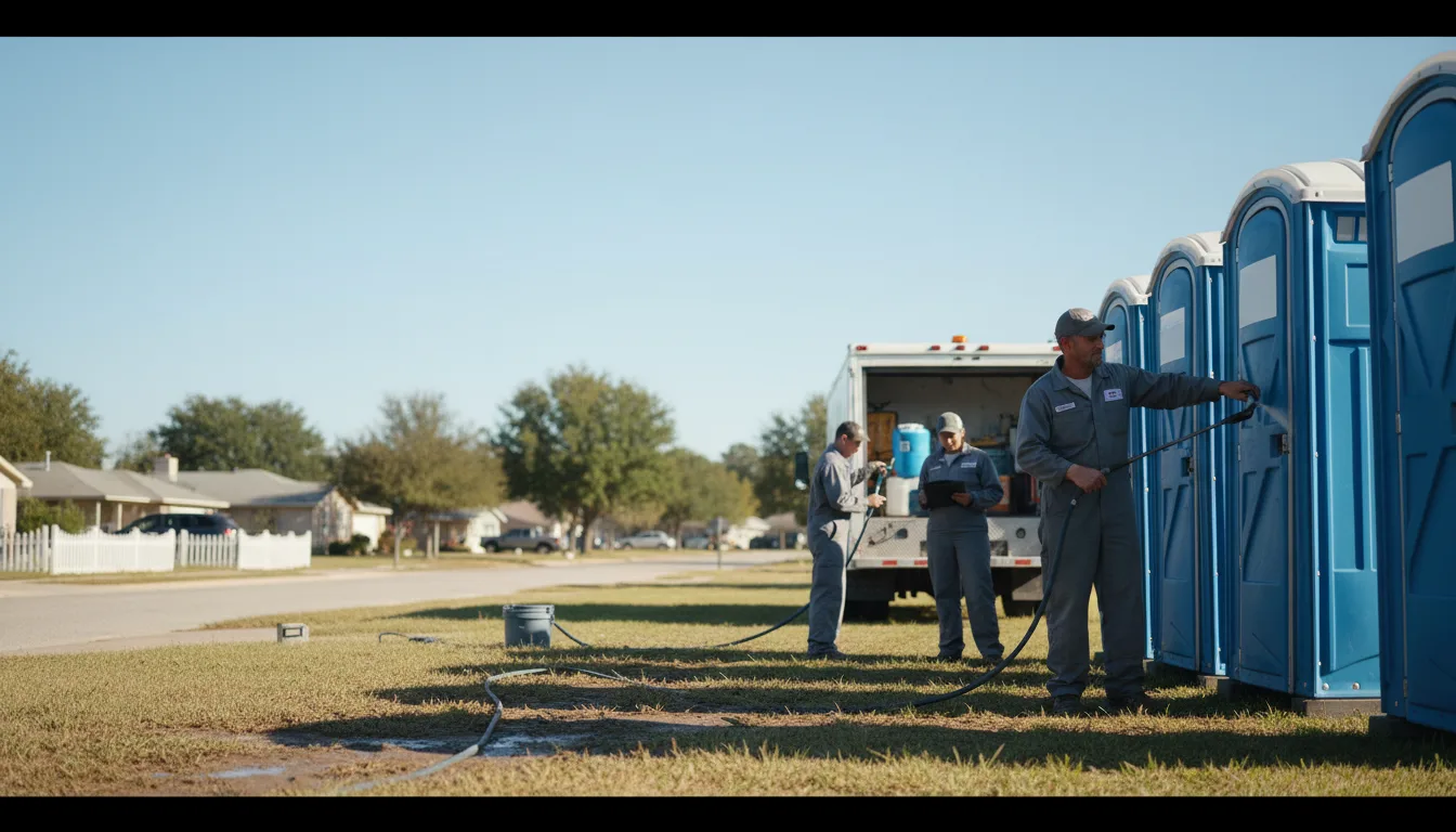 Long-Term Portable Toilet Rental in Camp Dennison, OH near me